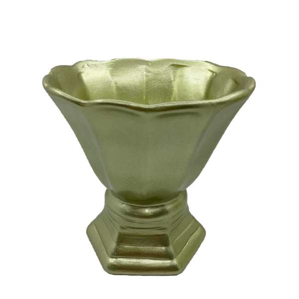 Vaso Dourado Taça